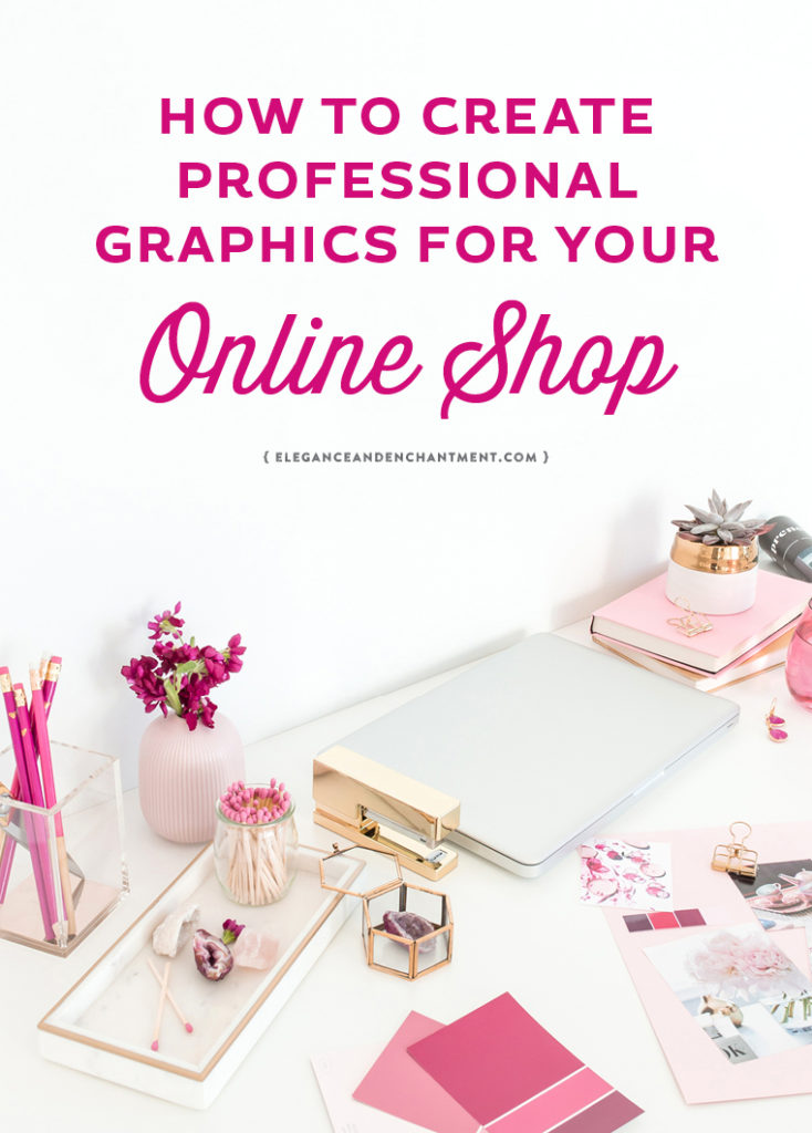 How to create professional graphics for your online shop using BeFunky, a free site for design beginners. This post showcases how to easily use BeFunky’s templates to create an online shop header, social media graphics and blog graphics. // from Elegance and Enchantment // sponsored post // #onlineshop #etsyseller #etsypreneuer #diydesign #graphics #socialmediagraphics
